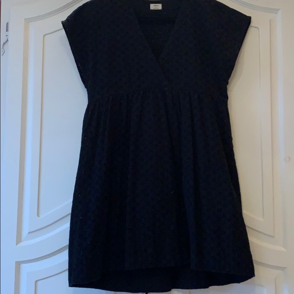 Wilfred black mini dress